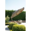 Parasol déporté Sun Garden - Easy Sun classique avec volants - toile Olefin Taupe
