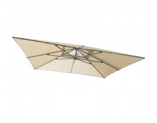 Toile de remplacement en Taupe Clair en Olefin pour Sun - Garden Easy Sun parasol 320 Carré