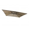 Toile de remplacement en Taupe en Olefin pour Sun - Garden Easy Sun parasol 320 Carré