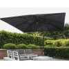 Parasol déporté Sun Garden - Easy Sun 320 carré sans volants - toile Olefin Carbone