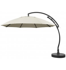 Parasol déporté Sun Garden - Easy Sun 375 XL sans volants - toile Olefin Beige