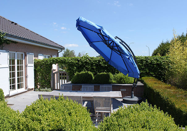 Toile de parasol déporté inclinable en Polyester